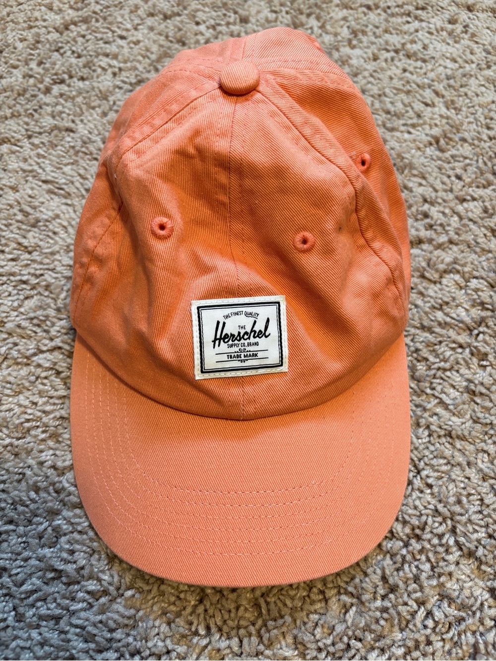 Herschel Supply Company Kids' Orange/Salmon Cap